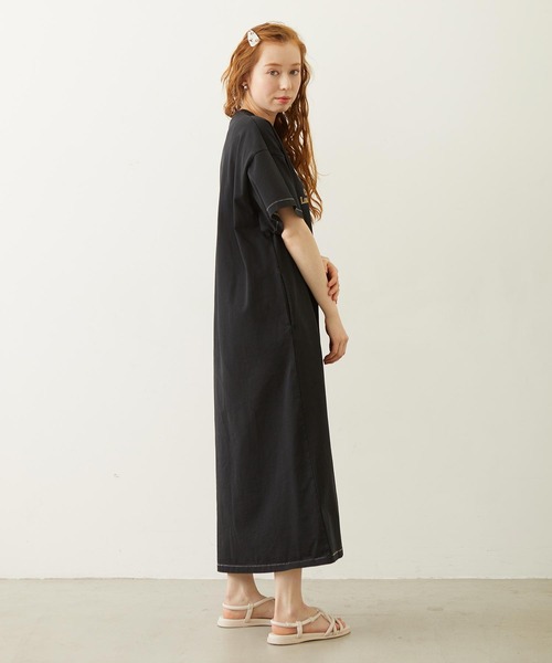 MILKFED.(ミルクフェド)の「RETRO CHERRY DRESS(ワンピース・レディース・オートミール/ブラック/オリーブ・ONE SIZE)」の11枚目の写真