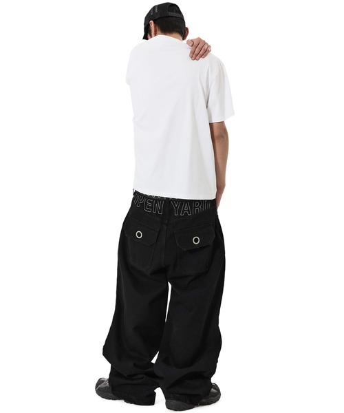 OY（オーワイ）の「『OY/オーワイ』TUCK WIDE VOLUME PANTS/タックワイドボリューム パンツ（その他パンツ・メンズ・ブラック・L/M/S）」の10枚目の写真