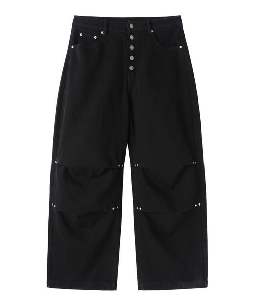 OY（オーワイ）の「『OY/オーワイ』TUCK WIDE VOLUME PANTS/タックワイドボリューム パンツ（その他パンツ・メンズ・ブラック・L/M/S）」の11枚目の写真