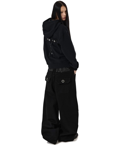 OY（オーワイ）の「『OY/オーワイ』TUCK WIDE VOLUME PANTS/タックワイドボリューム パンツ（その他パンツ・メンズ・ブラック・L/M/S）」の7枚目の写真