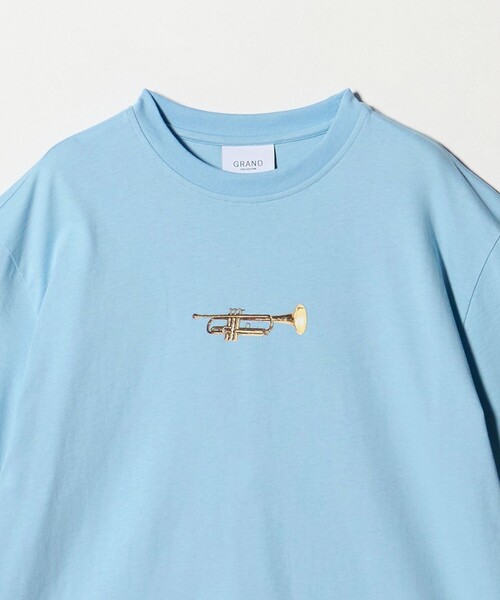 Steven Alan（スティーブンアラン）の「＜GRAND COLLECTION ＞ TRUMPET TEE/Tシャツ（Tシャツ/カットソー・メンズ・ネイビー/ライトブルー・M/L）」の8枚目の写真