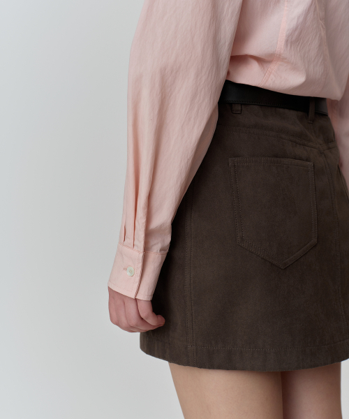 MUSINSA STANDARD WOMAN（ムシンサスタンダードウーマン）の「ウィメンズ RN シンチッドシャツ [ローズウォーター]（シャツ/ブラウス・レディース・その他・X-SMALL/SMALL/MEDIUM/LARGE）」の7枚目の写真
