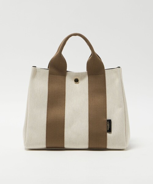 VIOLAd'ORO(ヴィオラドーロ)の「<VIOLAd’ORO>GINO キャンバス トートバッグ M(トートバッグ・レディース・ブラウン系/ライム・FREE)」の19枚目の写真