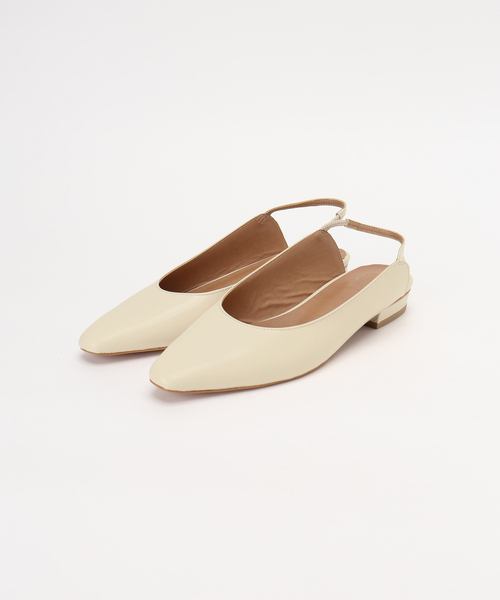 Spick & Span（スピックアンドスパン）の「Spick & Span バックストラップパンプス（パンプス・レディース・シルバー/ベージュ系その他/アイボリー・36/37/38）」の5枚目の写真