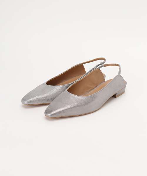 Spick & Span（スピックアンドスパン）の「Spick & Span バックストラップパンプス（パンプス・レディース・シルバー/ベージュ系その他/アイボリー・36/37/38）」の9枚目の写真