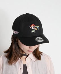 NEW ERA（ニューエラ）の「【NEW ERA】9THIRTY The Powerpuff Girls パワーパフ ガールズ Jump out ブラック（キャップ）」