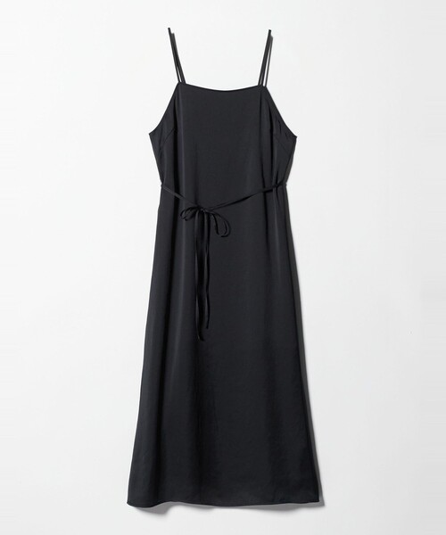 green label relaxing（グリーンレーベルリラクシング）の「ライトサテン キャミソール ワンピース（ワンピース・レディース・ブラック/オフホワイト/ダークブラウン・FREE）」の15枚目の写真