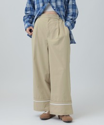 LEPSIM | ターンナップ配色ラインパンツ　637618(その他パンツ)