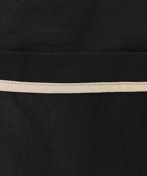 LEPSIM（レプシィム）の「ターンナップ配色ラインパンツ　637618（その他パンツ・レディース・グレイッシュベージュ/ブラック・MEDIUM/LARGE）」の22枚目の写真