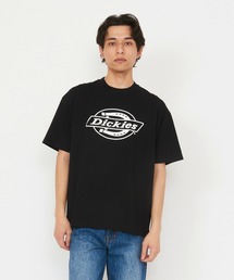 Dickies（ディッキーズ）の「Dickies/ディッキーズ　モノトーンロゴTシャツ/半袖Tシャツ（Tシャツ/カットソー）」