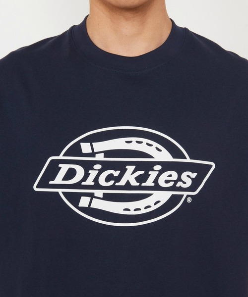 Dickies(ディッキーズ)の「Dickies/ディッキーズ モノトーンロゴTシャツ/半袖Tシャツ(Tシャツ/カットソー・メンズ・ホワイト/ネイビー/ブラウン/ブラック・MEDIUM/LARGE/X-LARGE)」の11枚目の写真