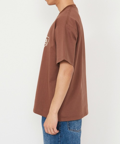 Dickies(ディッキーズ)の「Dickies/ディッキーズ モノトーンロゴTシャツ/半袖Tシャツ(Tシャツ/カットソー・メンズ・ホワイト/ネイビー/ブラウン/ブラック・MEDIUM/LARGE/X-LARGE)」の22枚目の写真