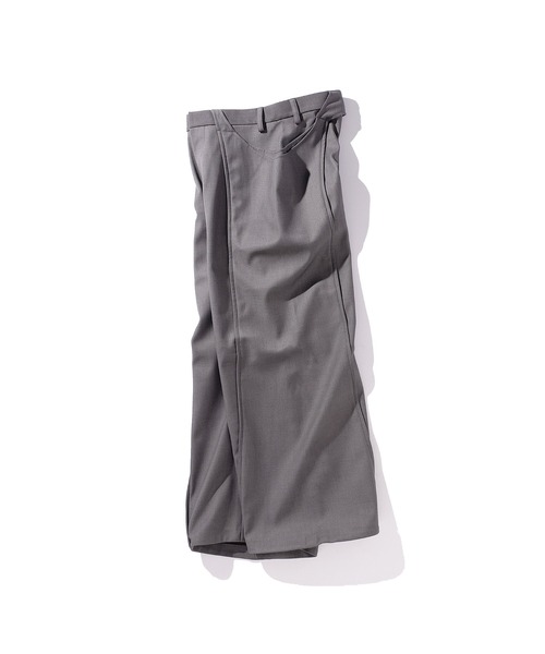 GOAT ESSENCE(ゴートエッセンス)の「DOUBLE POCKETS WIDE PANTS(デニムパンツ・メンズ・ベージュ/グレー/ブラック・1/2)」の7枚目の写真