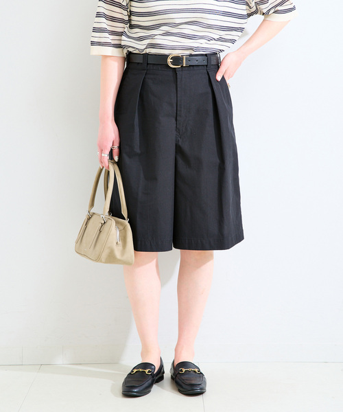 Lee(リー)の「ウォッシャブル / Lee / リー CHETOPA SHORTS(チノパンツ・レディース・ブラック/ベージュ・MEDIUM)」の22枚目の写真