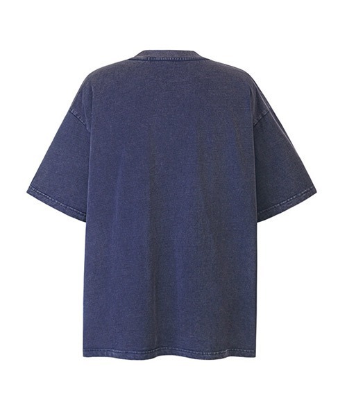 Ressaca(レサーカ)の「オーバーサイズピグメント加工ビリヤードプリントTシャツ(Tシャツ/カットソー・メンズ・ブルー/ブラック・XL/L/M)」の3枚目の写真