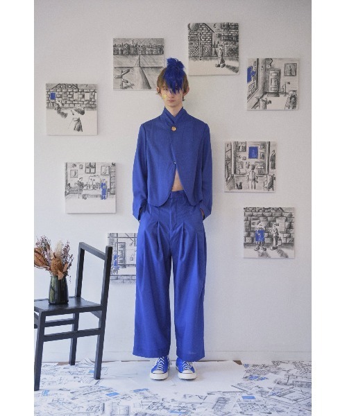 SHINYAKOZUKA(シンヤコヅカ)の「Dear,BAGGY(その他パンツ・メンズ・ブルー系その他・LARGE)」の4枚目の写真