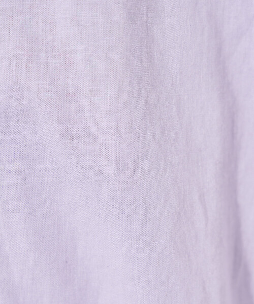 FREAK'S STORE(フリークスストア)の「リネンブレンド シャツ<セットアップ対応>(シャツ/ブラウス・レディース・ナチュラル/その他1/ラベンダー/ネイビー/レッド/ブラウン・フリ-)」の12枚目の写真