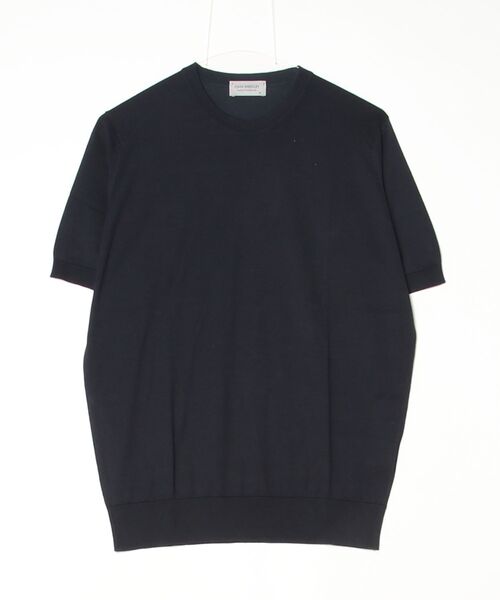 SHIPS（シップス）の「J.SMEDLEY:KEMPTON SEA ISLAND T（ニット/セーター・メンズ・ブラック/ネイビー・MEDIUM）」の2枚目の写真