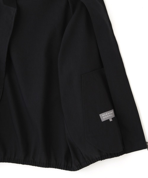 MARGARET HOWELL(マーガレットハウエル)の「LINEN WOOL SILK PLAINWEAVE(ブルゾン・メンズ・ネイビー・SMALL/MEDIUM/LARGE)」の7枚目の写真