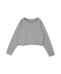 ROUGH CUTTING RAGLAN OFF-SHOULDER-3COLOR