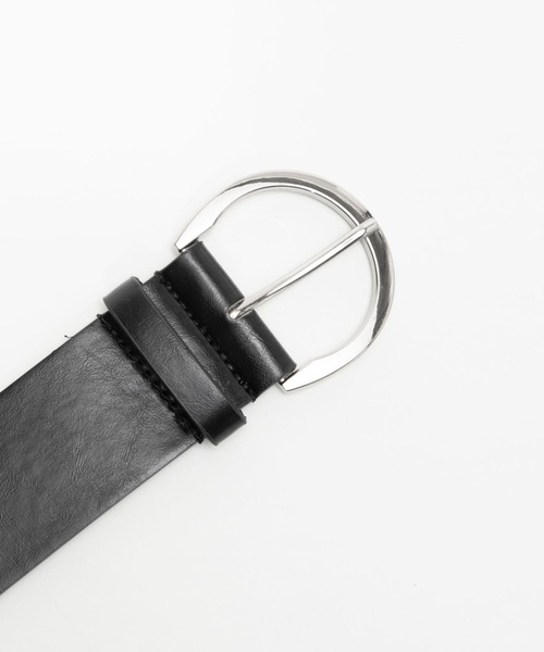 WEGO(ウィゴー)の「WEGO/ハトメ太ベルト(ベルト・レディース・ブラック・FREE)」の6枚目の写真