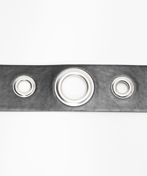 WEGO(ウィゴー)の「WEGO/ハトメ太ベルト(ベルト・レディース・ブラック・FREE)」の7枚目の写真