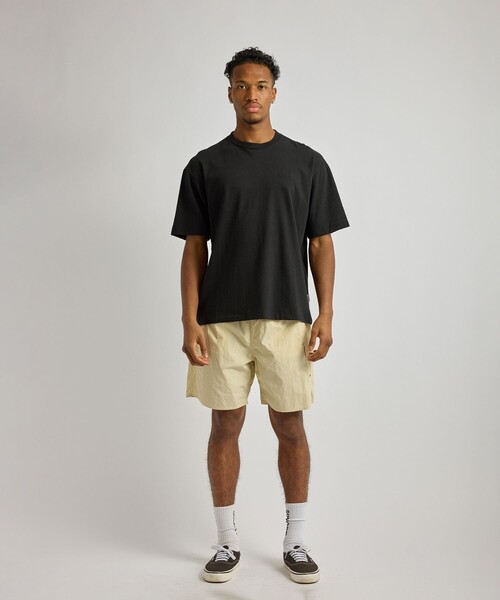 Saturdays NYC(サタデーズ ニューヨークシティ )の「Hemp S.NYC SS T-Shirt(Tシャツ/カットソー・メンズ・チャコールグレー/ブラック/グレー・M/S/L/XL)」の7枚目の写真