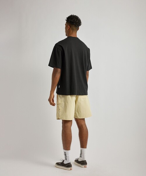 Saturdays NYC(サタデーズ ニューヨークシティ )の「Hemp S.NYC SS T-Shirt(Tシャツ/カットソー・メンズ・チャコールグレー/ブラック/グレー・M/S/L/XL)」の8枚目の写真