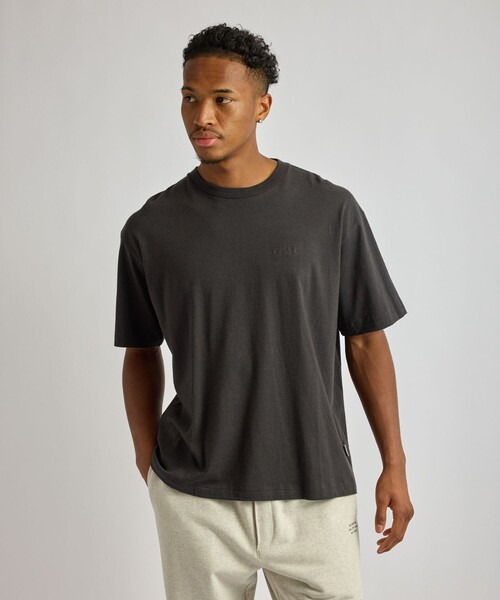 Saturdays NYC(サタデーズ ニューヨークシティ )の「Hemp S.NYC SS T-Shirt(Tシャツ/カットソー・メンズ・チャコールグレー/ブラック/グレー・M/S/L/XL)」の5枚目の写真