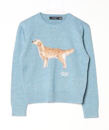 LAUREN RALPH LAUREN（ローレン ラルフ ローレン）の「インターシャニット ゴールデン レトリバー セーター（ニット/セーター）」