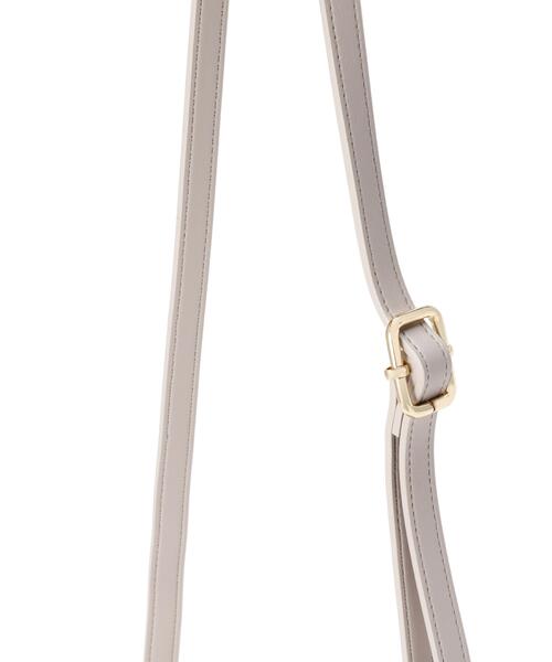 EDIT COLOGNE（エディットコロン）の「キルティングリボントートバッグ（ショルダーバッグ・レディース・オフホワイト/ベージュ・ﾌﾘ-）」の4枚目の写真