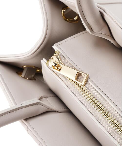 EDIT COLOGNE（エディットコロン）の「キルティングリボントートバッグ（ショルダーバッグ・レディース・オフホワイト/ベージュ・ﾌﾘ-）」の13枚目の写真