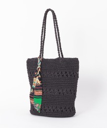 GLOBAL WORK | 手編みペーパーBAG/651445(トートバッグ)