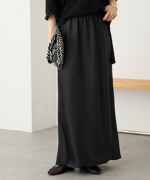 RIVE DROITE | 予約【ストレスフリーな履き心地】バイアスサテンナロースカート(スカート)