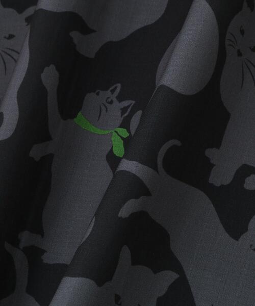DANKE SCHON(ダンケシェーン)の「【WEB&DEPOT限定】DankeSchon/ダンケシェーン/CAT S/S SHIRTS(シャツ/ブラウス・メンズ・ブラック・XL/L/M)」の2枚目の写真