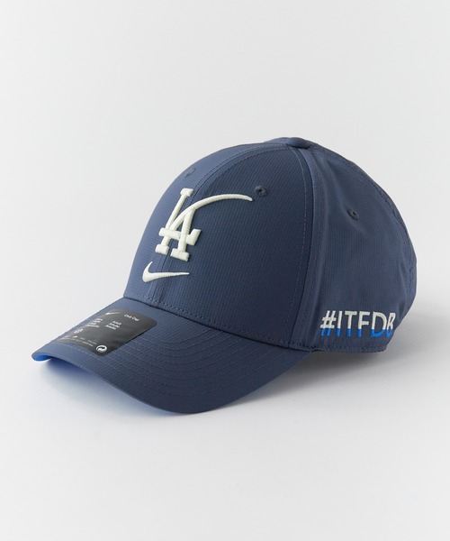 NIKE（ナイキ）の「ナイキ/NIKE MLB RIPSTOP CAP UVプロテクト 日焼け対策 アウトドア 2026年 夏 夏服（キャップ・メンズ・ネイビー/ブラック・S/M/M/L/L/XL）」の4枚目の写真