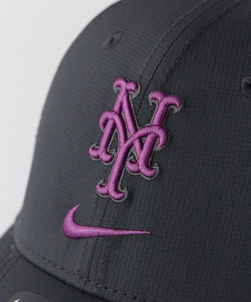 NIKE（ナイキ）の「ナイキ/NIKE MLB RIPSTOP CAP UVプロテクト 日焼け対策 アウトドア 2026年 夏 夏服（キャップ・メンズ・ネイビー/ブラック・S/M/M/L/L/XL）」の5枚目の写真