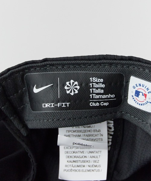 NIKE（ナイキ）の「ナイキ/NIKE MLB RIPSTOP CAP UVプロテクト 日焼け対策 アウトドア 2026年 夏 夏服（キャップ・メンズ・ネイビー/ブラック・S/M/M/L/L/XL）」の15枚目の写真