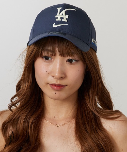 NIKE（ナイキ）の「ナイキ/NIKE MLB RIPSTOP CAP UVプロテクト 日焼け対策 アウトドア 2026年 夏 夏服（キャップ・メンズ・ネイビー/ブラック・S/M/M/L/L/XL）」の20枚目の写真