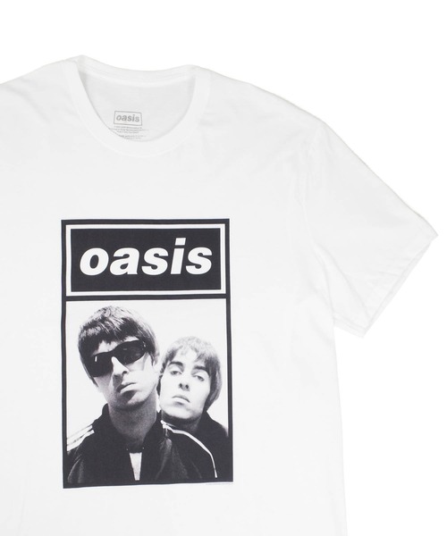 ROCK-OFF(ロックオフ)の「【ROCK-OFF】【3】OASIS BOX PHOTO T-SHIRTS(Tシャツ/カットソー・メンズ・ホワイト/ブラック・X-LARGE/MEDIUM/LARGE)」の1枚目の写真