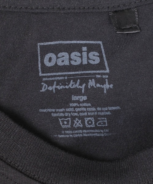 ROCK-OFF(ロックオフ)の「【ROCK-OFF】【3】OASIS BOX PHOTO T-SHIRTS(Tシャツ/カットソー・メンズ・ホワイト/ブラック・X-LARGE/MEDIUM/LARGE)」の8枚目の写真