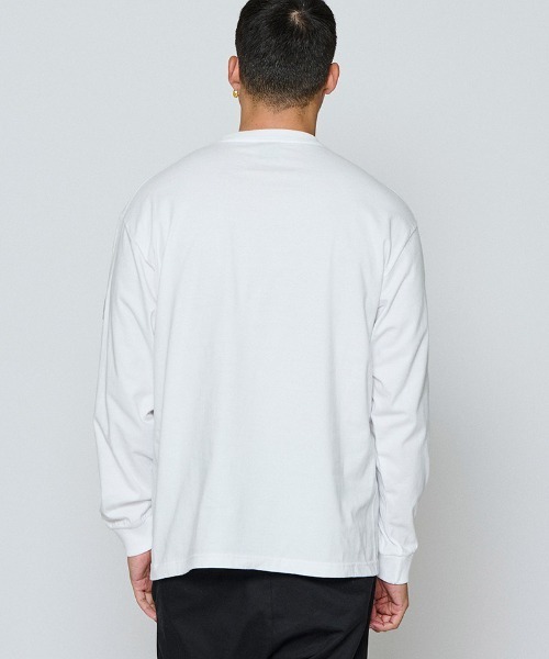 ACANTHUS（アカンサス）の「mlt5698-Sweet Extra Logo L-S Tee ロングスリーブTシャツ (MA2698)（Tシャツ/カットソー・メンズ・ブラック/ネイビー/ホワイト・XL/L/M/S）」の13枚目の写真