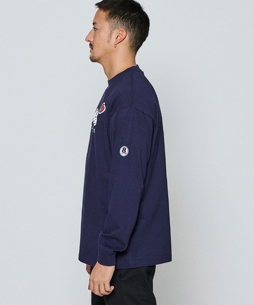 ACANTHUS（アカンサス）の「mlt5698-Sweet Extra Logo L-S Tee ロングスリーブTシャツ (MA2698)（Tシャツ/カットソー・メンズ・ブラック/ネイビー/ホワイト・XL/L/M/S）」の15枚目の写真