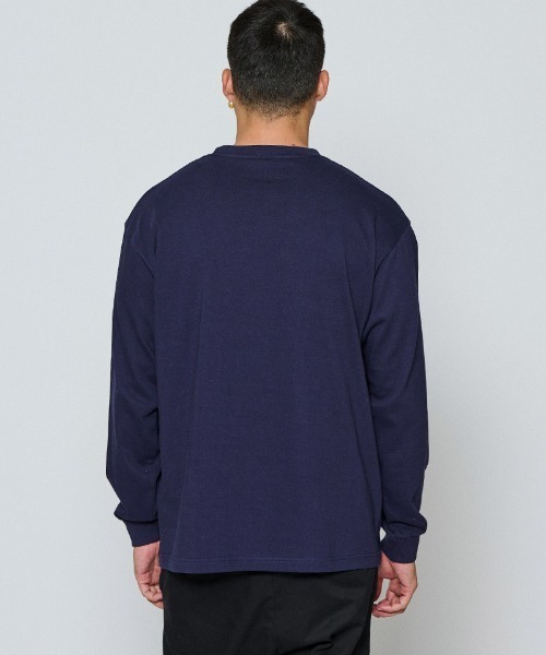 ACANTHUS（アカンサス）の「mlt5698-Sweet Extra Logo L-S Tee ロングスリーブTシャツ (MA2698)（Tシャツ/カットソー・メンズ・ブラック/ネイビー/ホワイト・XL/L/M/S）」の16枚目の写真