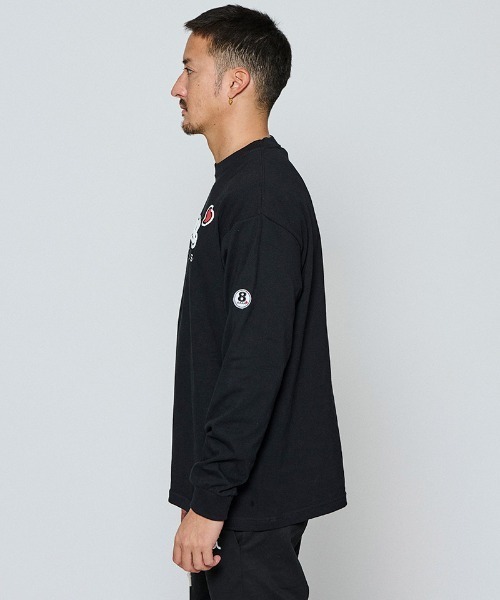 ACANTHUS（アカンサス）の「mlt5698-Sweet Extra Logo L-S Tee ロングスリーブTシャツ (MA2698)（Tシャツ/カットソー・メンズ・ブラック/ネイビー/ホワイト・XL/L/M/S）」の18枚目の写真