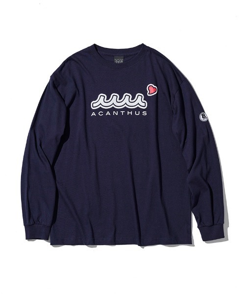 ACANTHUS（アカンサス）の「mlt5698-Sweet Extra Logo L-S Tee ロングスリーブTシャツ (MA2698)（Tシャツ/カットソー・メンズ・ブラック/ネイビー/ホワイト・XL/L/M/S）」の5枚目の写真