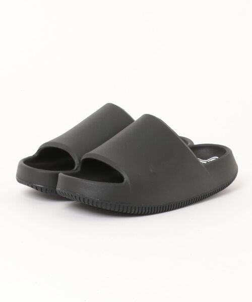 NIKE(ナイキ)の「NIKE ナイキ W CALM SLIDE 2.0 ウィメンズ カ-ム スライド 2.0 WIB7561 001BLACK/BLACK(サンダル・レディース・ブラック・22.0cm/23.0cm/24.0cm/25.0cm)」の1枚目の写真