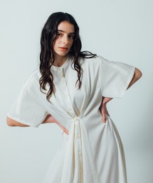 THE PERMANENT EYE（ザパーマネントアイ）の「【CITY TOKYO/シティートウキョウ】Back Tuck Arrangement Dress / バックタックアレンジメントワンピース（ワンピース）」