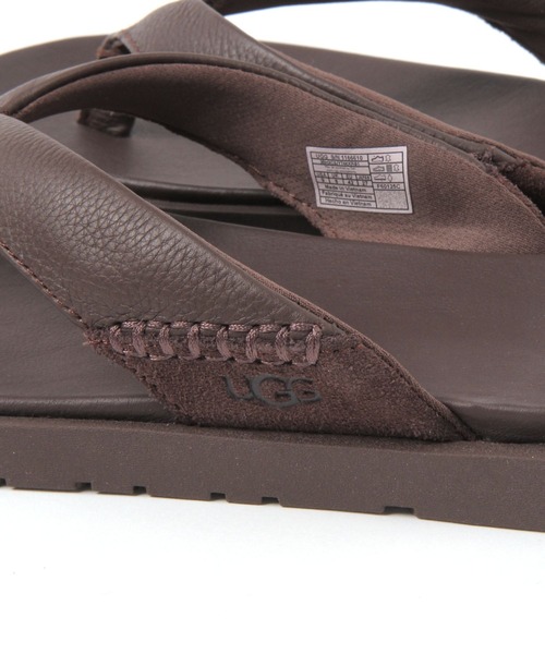 UGG(アグ)の「【UGG(アグ)】Seaside II Flip(サンダル・メンズ・ブラウン/ブラック・SMALL/MEDIUM)」の12枚目の写真