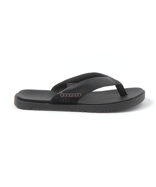 UGG(アグ)の「【UGG(アグ)】Seaside II Flip(サンダル・メンズ・ブラウン/ブラック・SMALL/MEDIUM)」の4枚目の写真